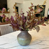 Burgundy Two Tone Basil Leaf Spray