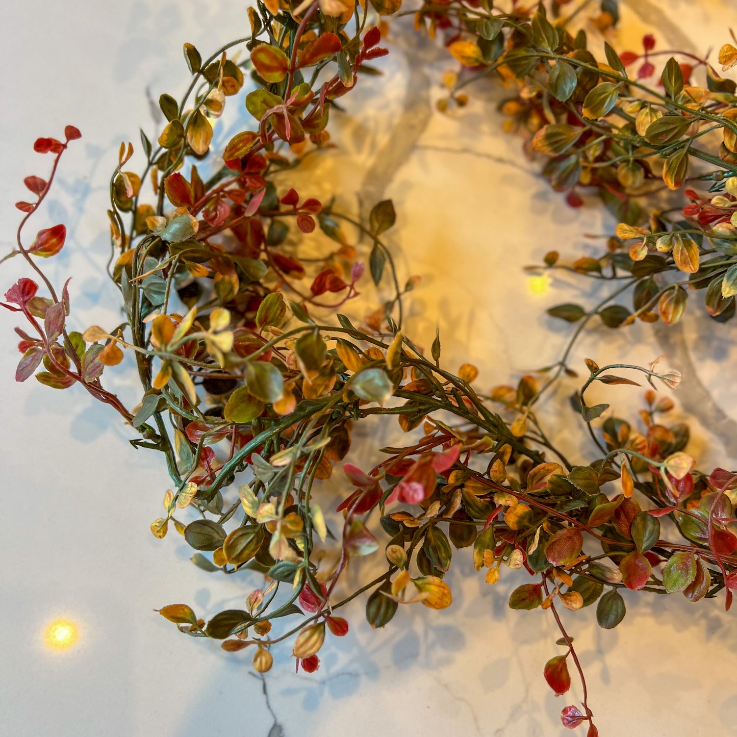 Pimpernel Garland | Burgundy & Olive Fall Accent