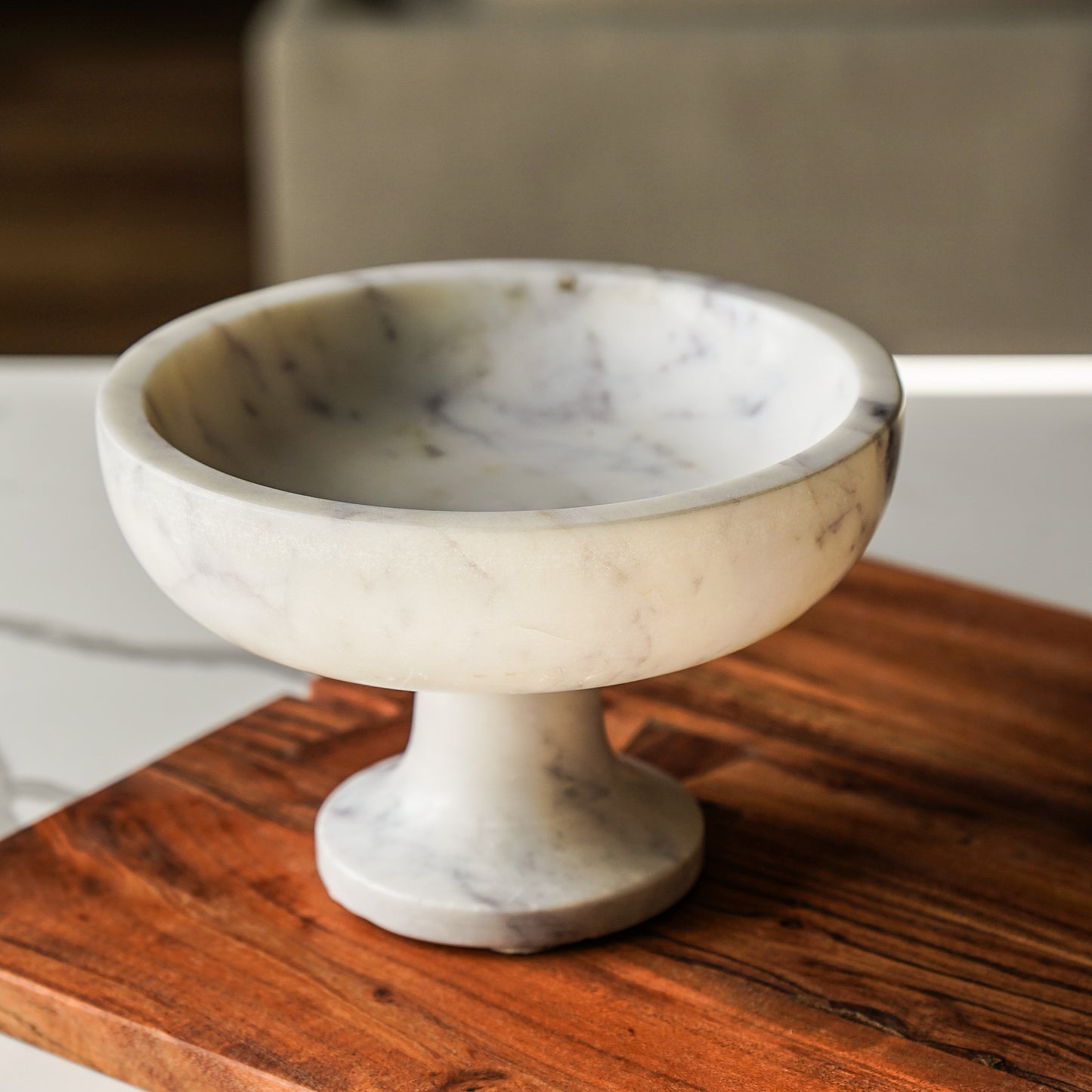 White Marble Pedestal