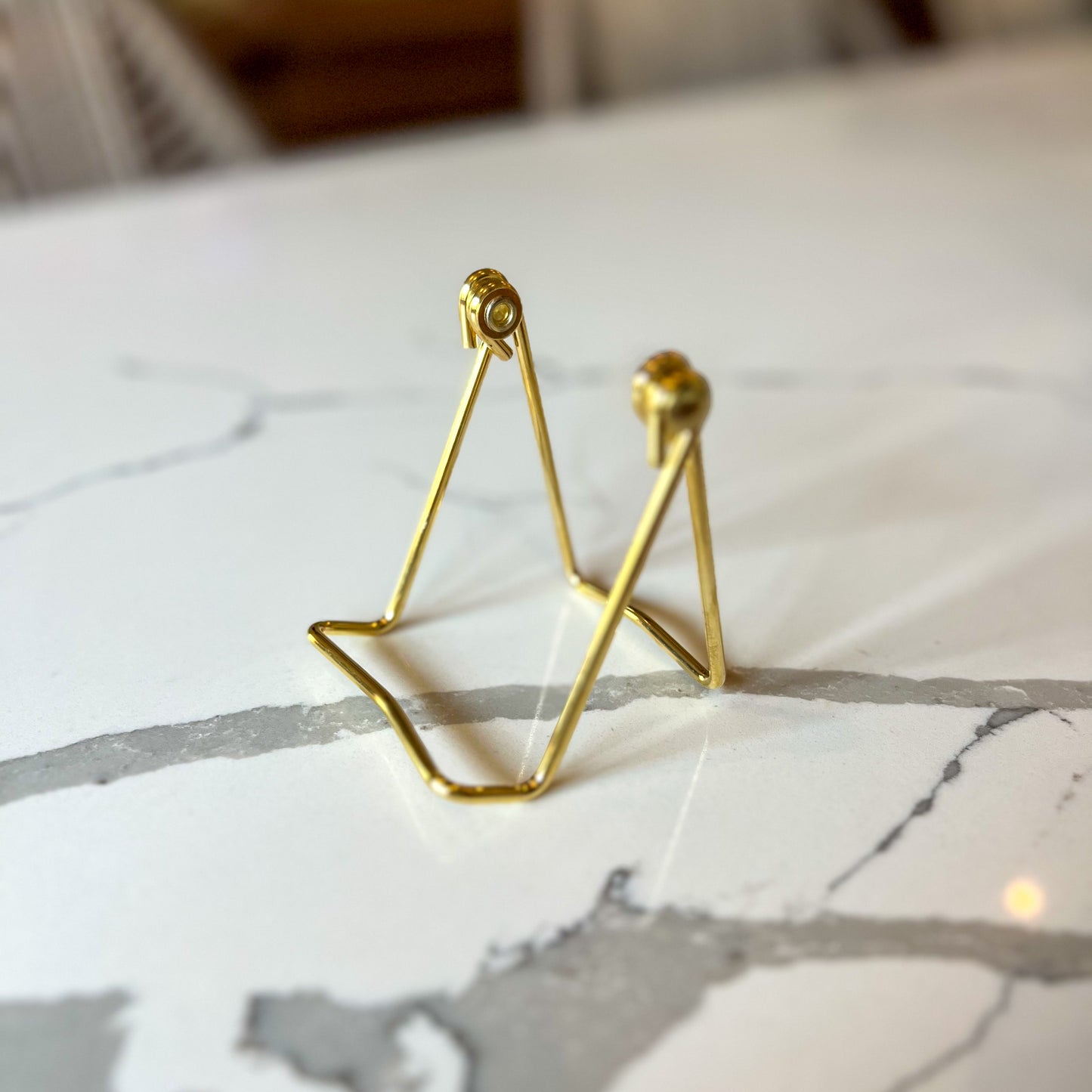 Folding Gold Wire Easel | Small