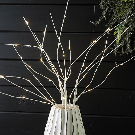White Holiday LED Branch Bunch
