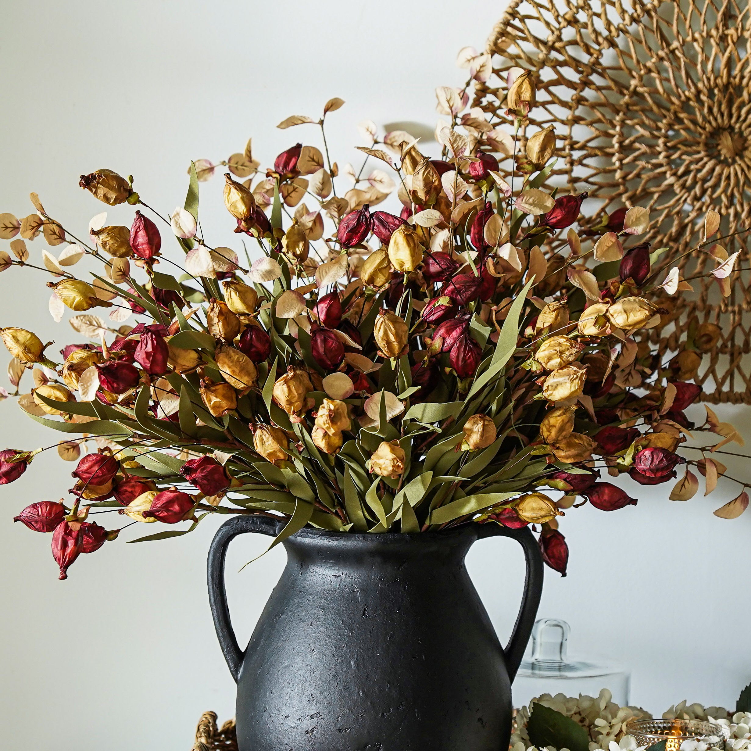 Lantern Bud Luxe Bush | Buckskin