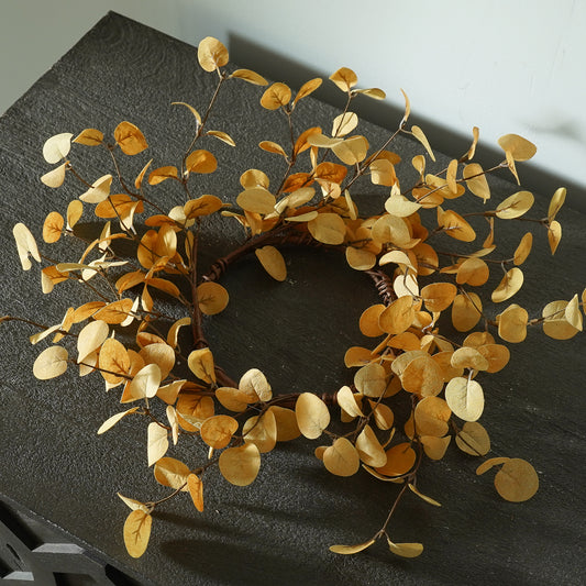 Mustard Fall Candle Ring | 16”