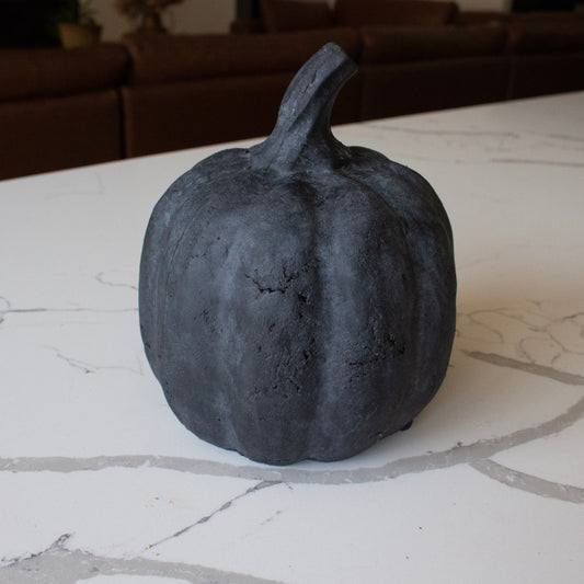 Black Terracotta Pumpkin