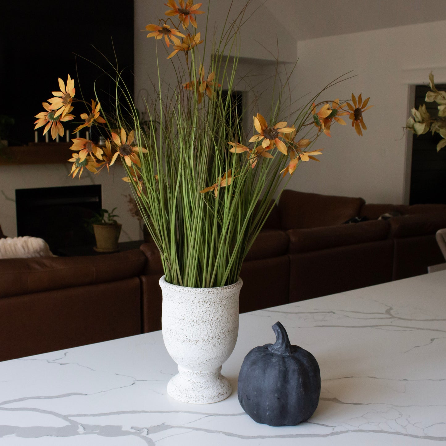 Black Terracotta Pumpkin