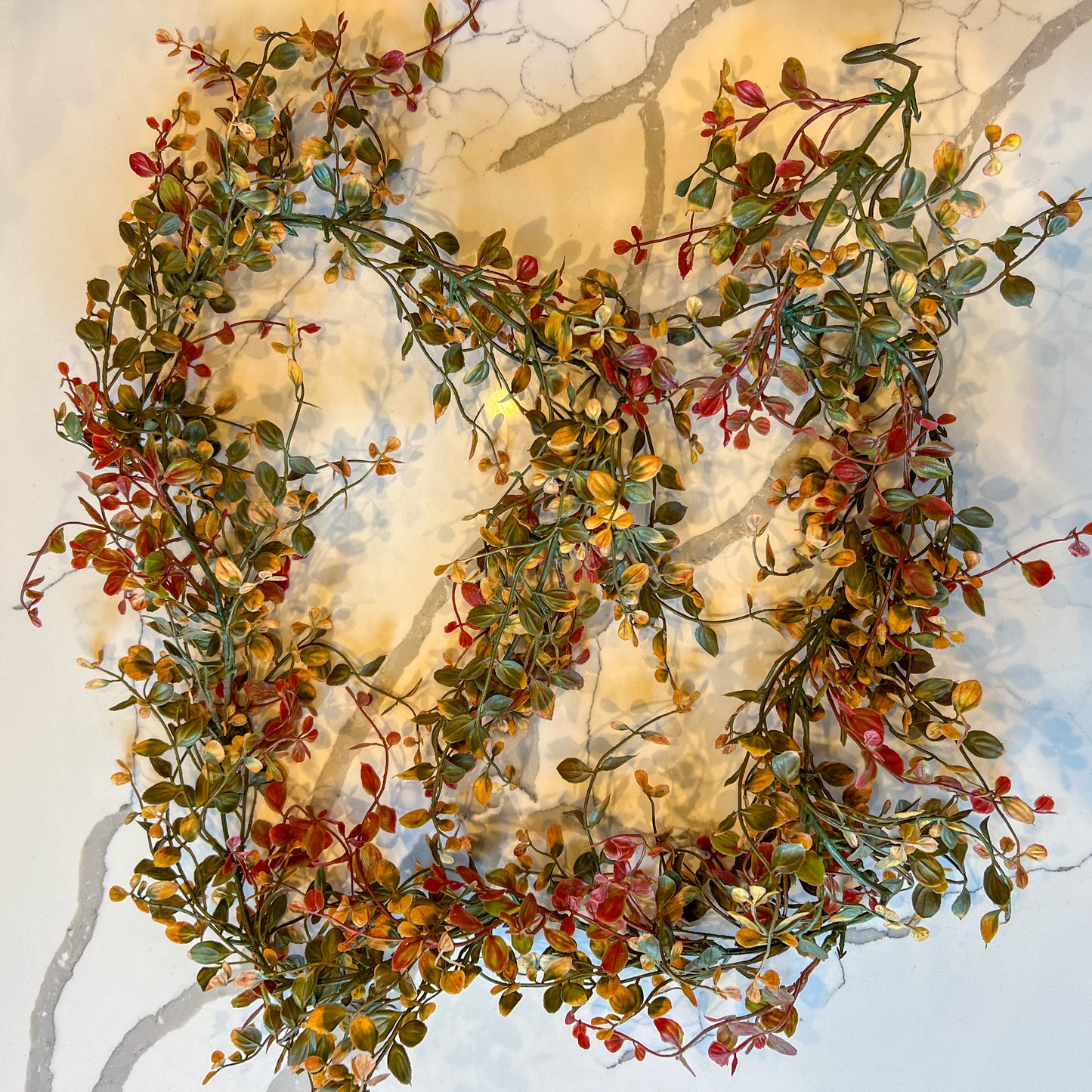 Pimpernel Garland | Burgundy & Olive Fall Accent