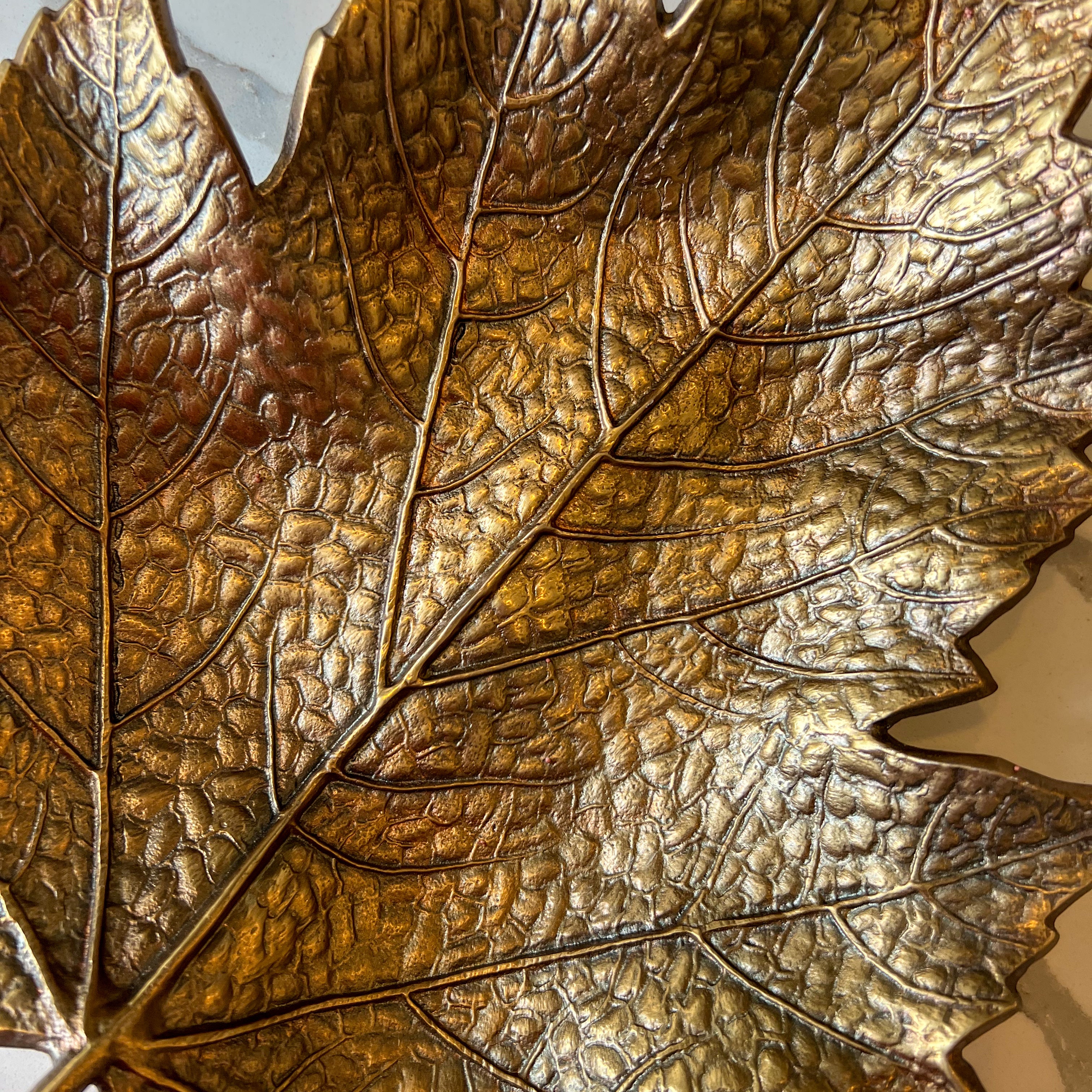 Antique Gold Leaf Bowl