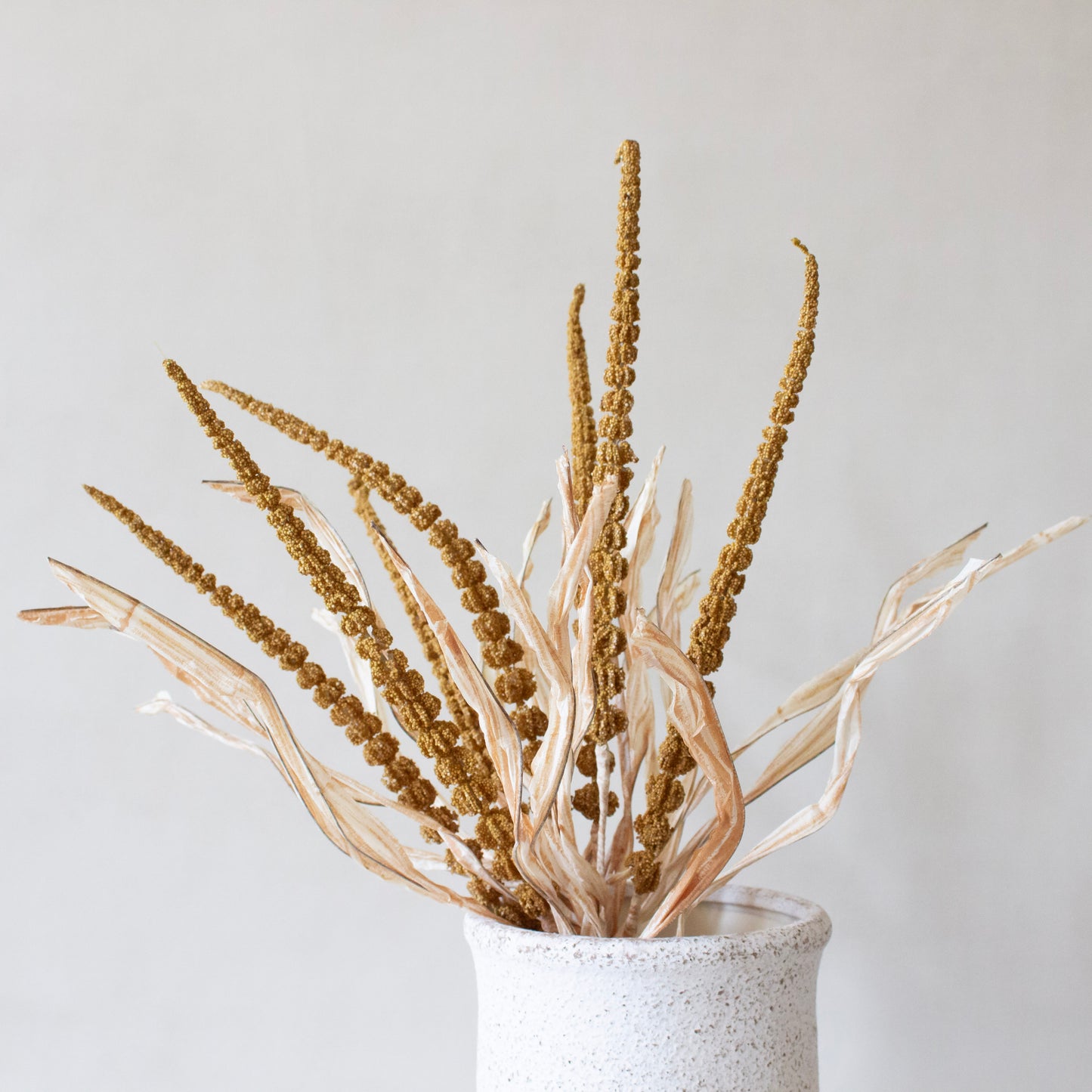 Fall Wheat & Millet Faux Floral Bush