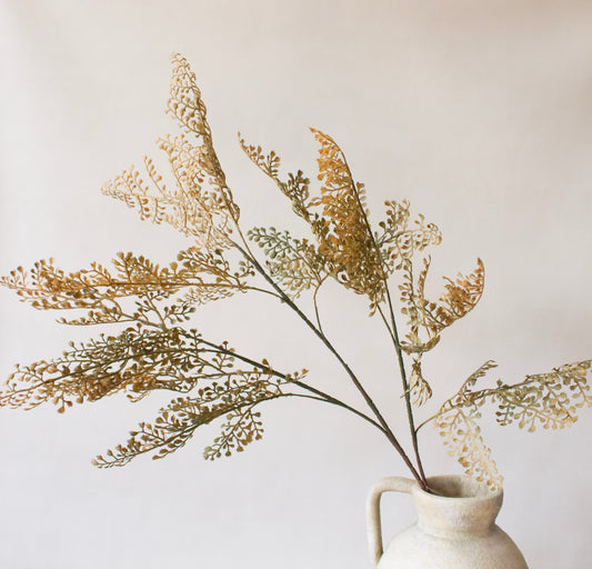 Olive Lacy Fern Leaf Stem