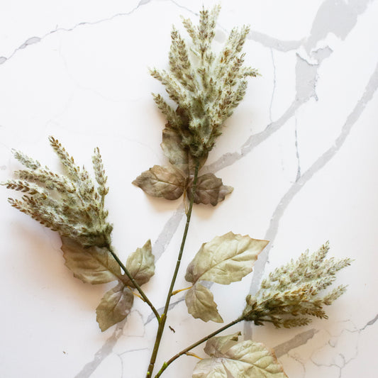 Golden Fields Cattails | Sage