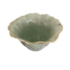 Ruffle Sage Decorative Bowl | Large