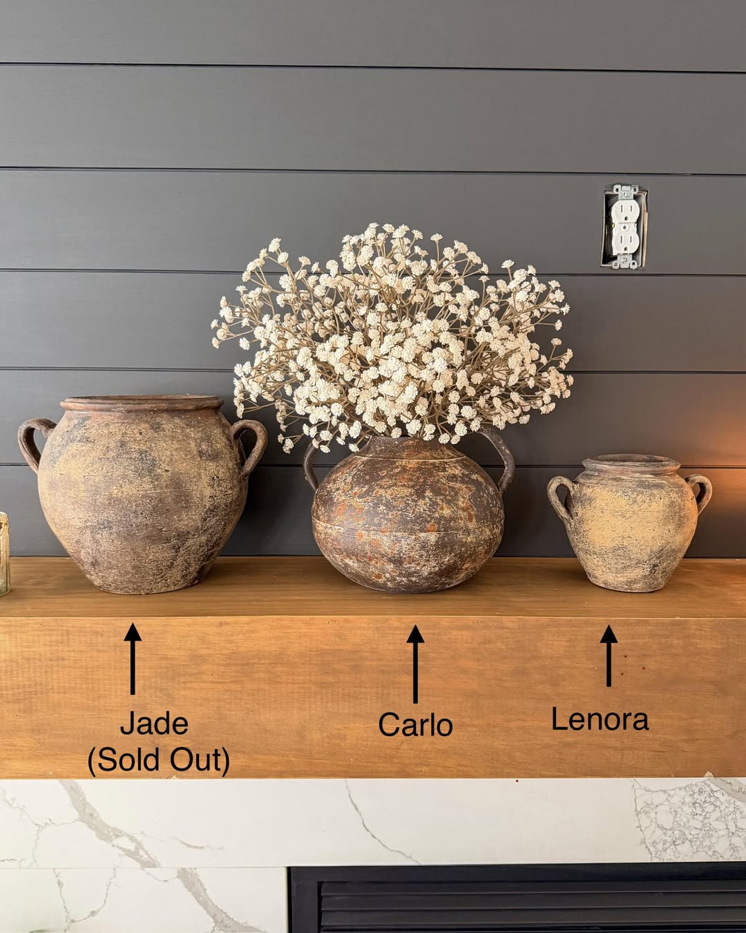 Ivory Real Touch Baby's Breath Bunch | Returning July