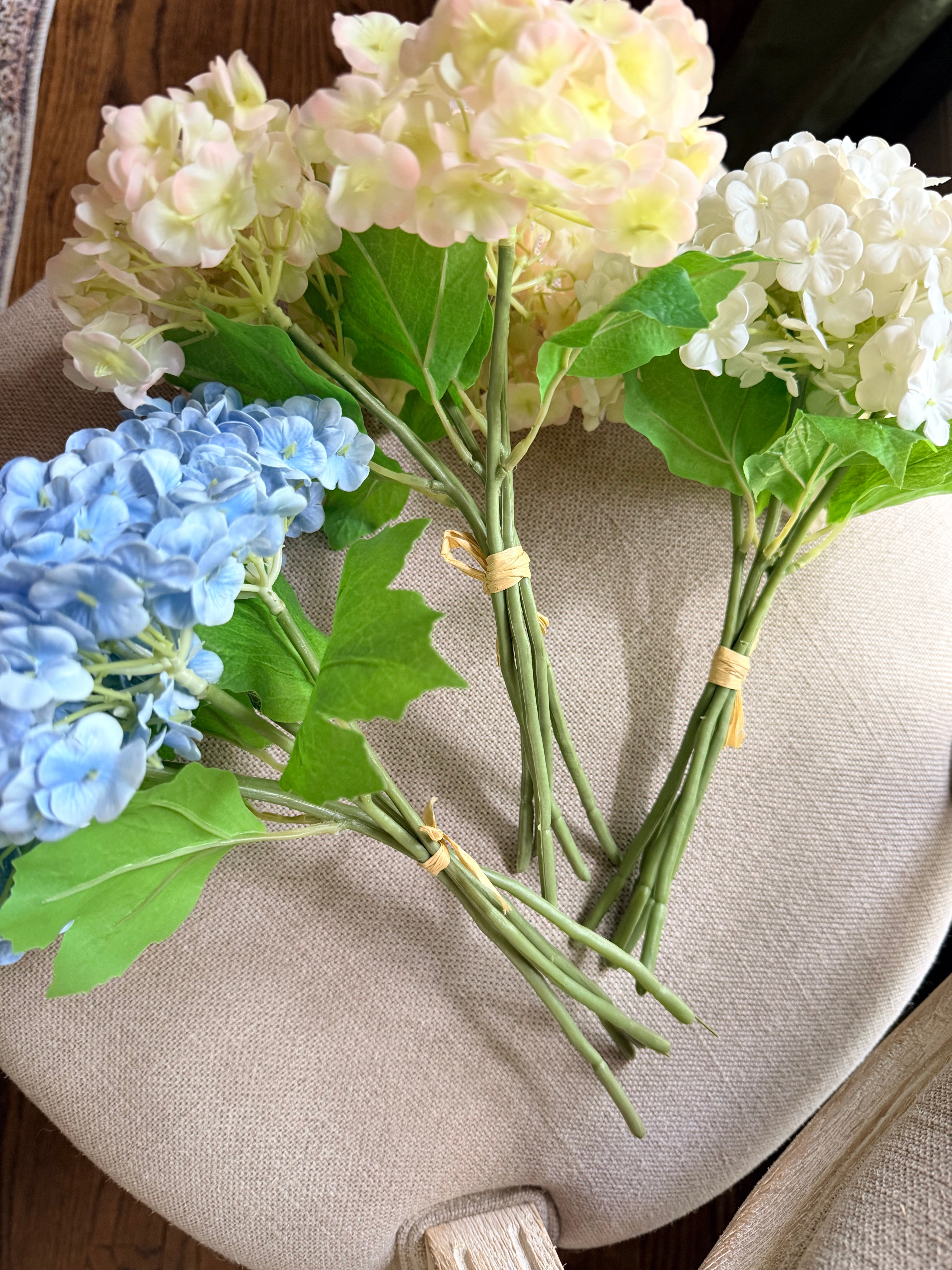 Powder Blue Mini Hydrangea Bunch