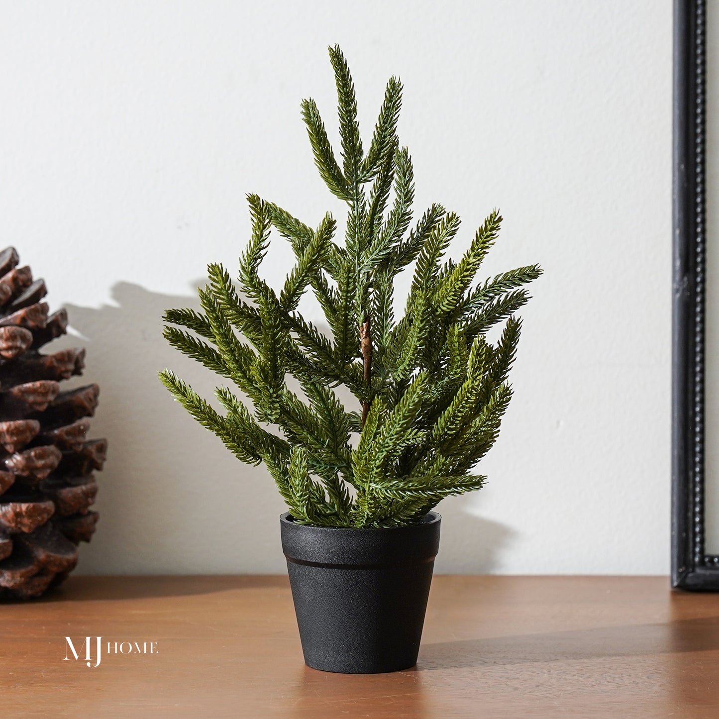 Real Touch Blissful Norfolk Pine Potted Plant | 13”