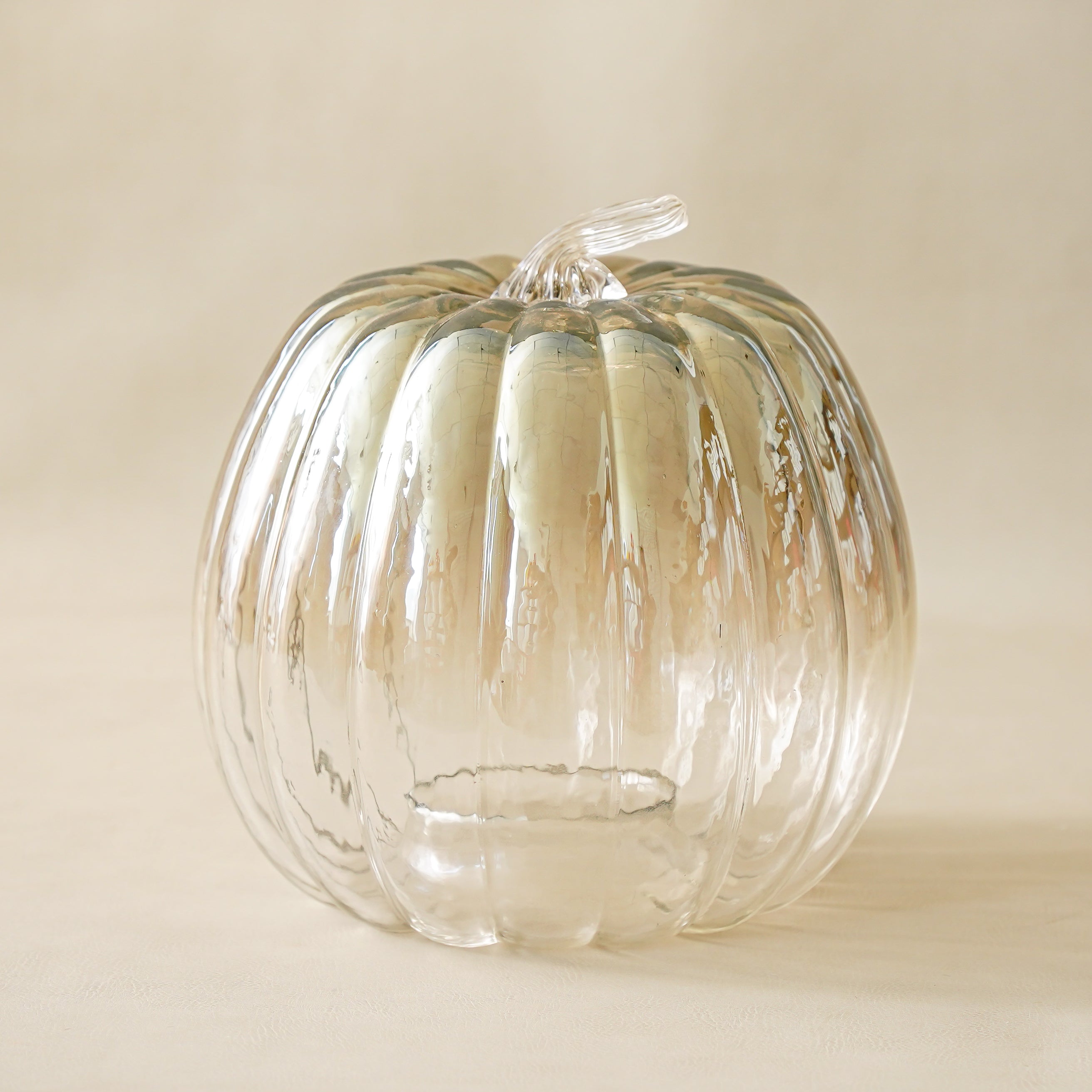 Large Glass Pumpkin Cloche