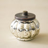 Mercury Glass Pumpkin Candle