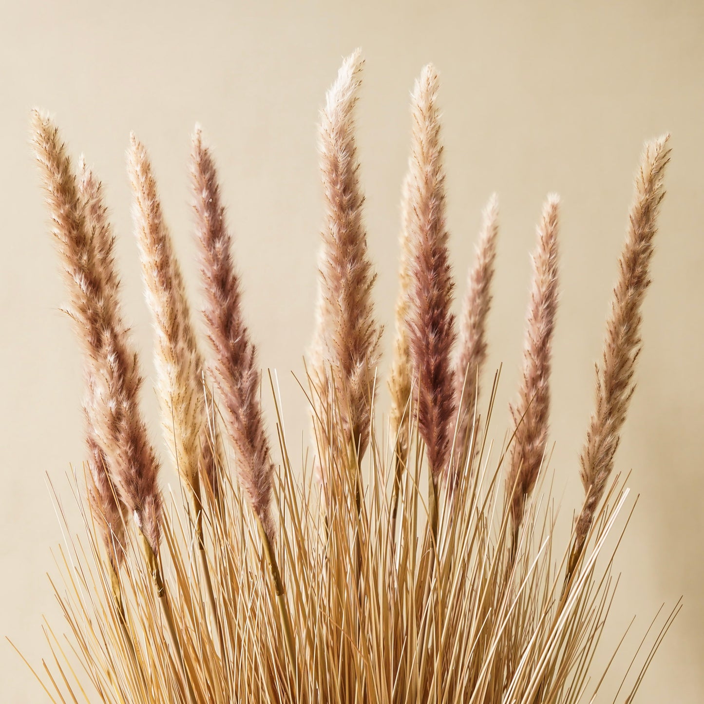 Rustic Faux Potted Cattails Arrangement | Fall Decor Accent