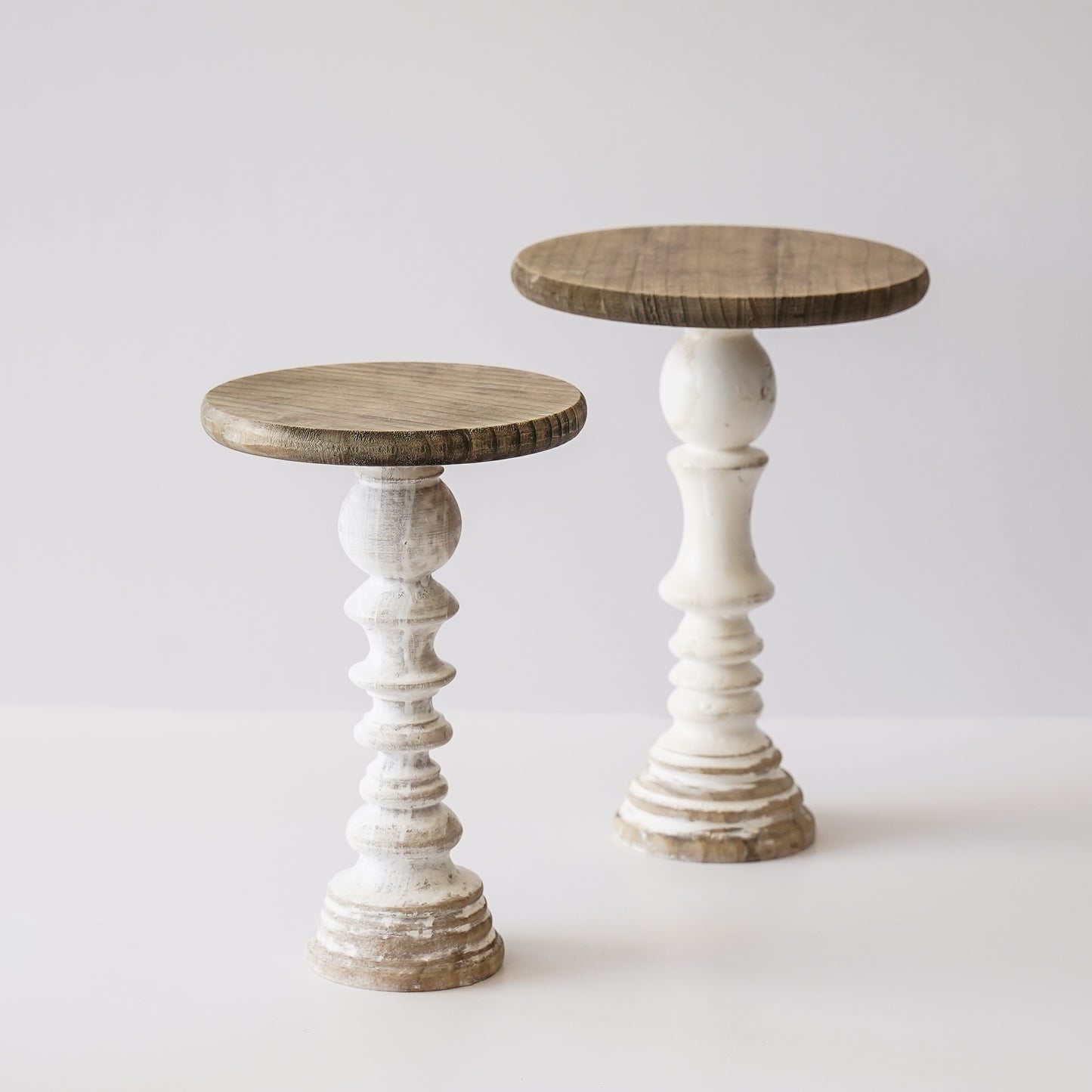 Gideon Wood Pedestal
