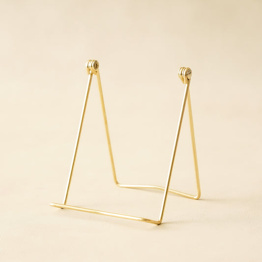 Folding Gold Wire Easel | 4.75"H Display Stand