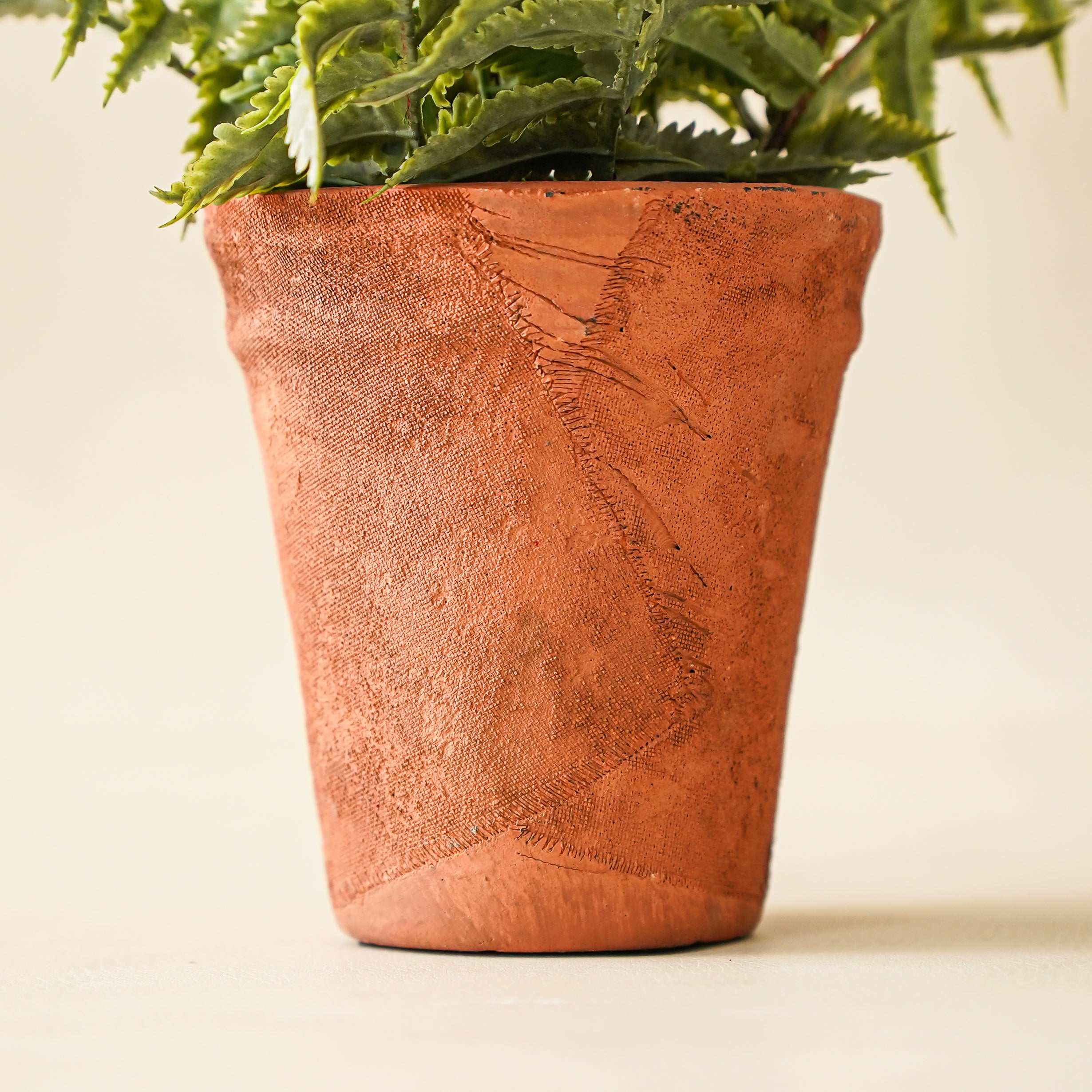 Chloe Terracotta Potted Faux Fern