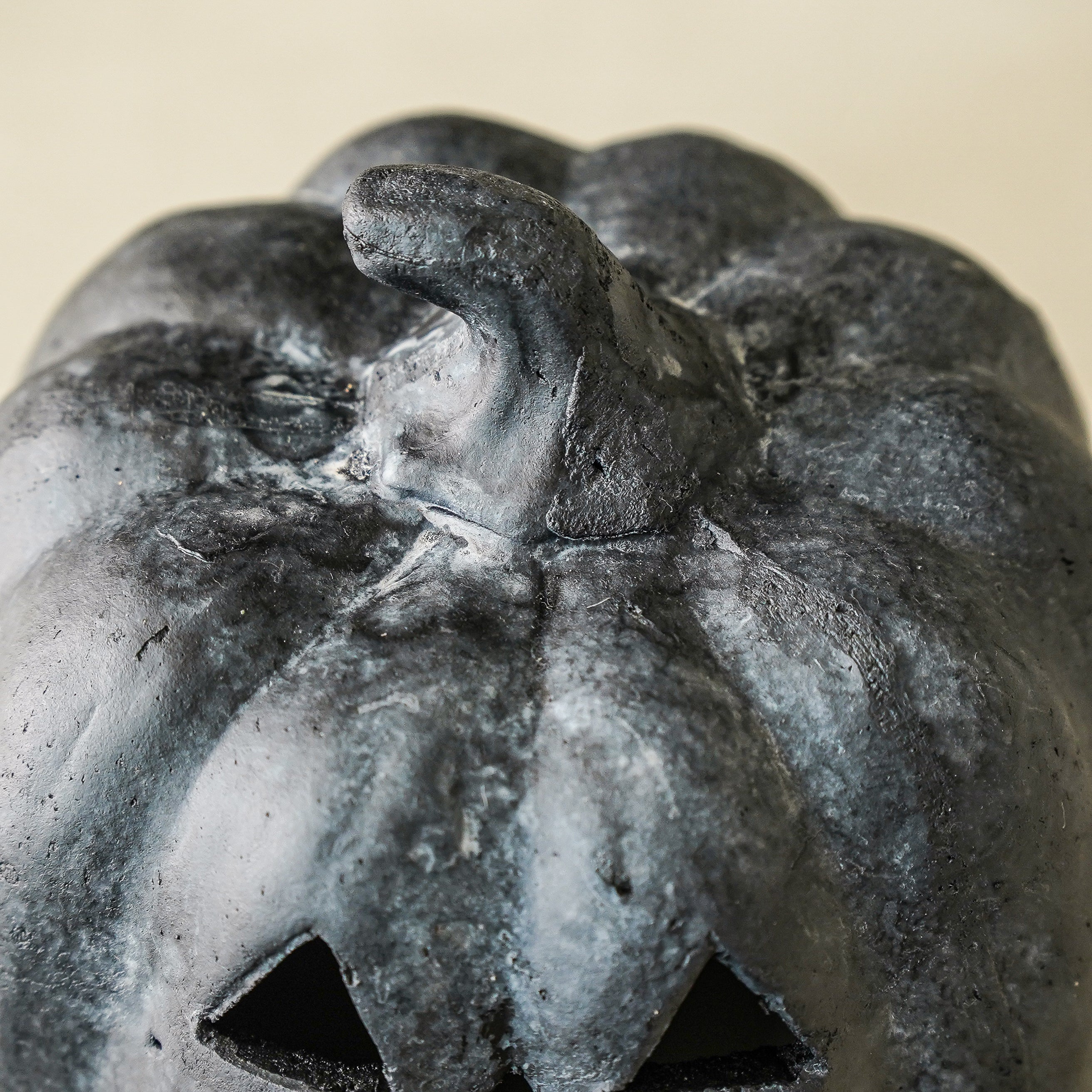 Small Black Jack-O-Lantern Pumpkin