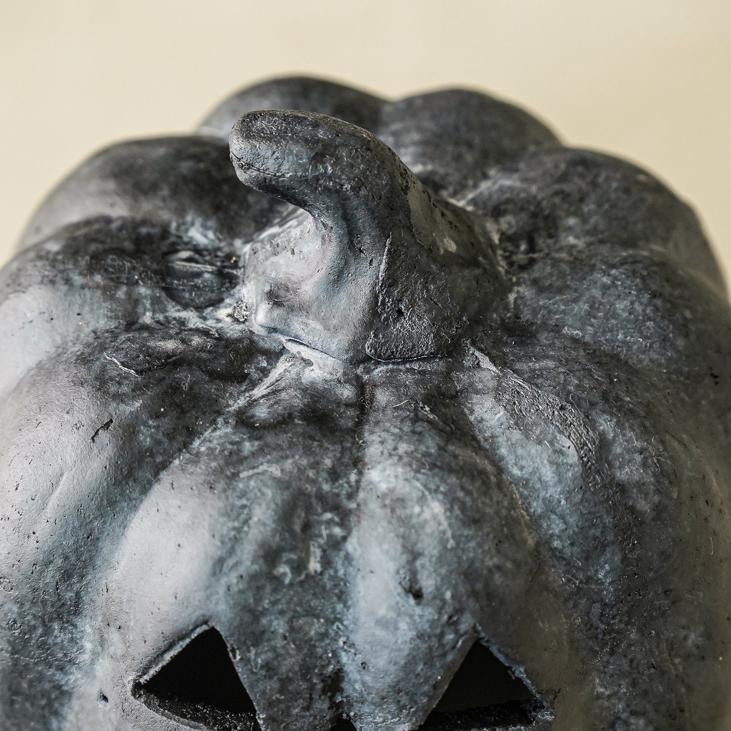 Small Black Jack-O-Lantern Pumpkin