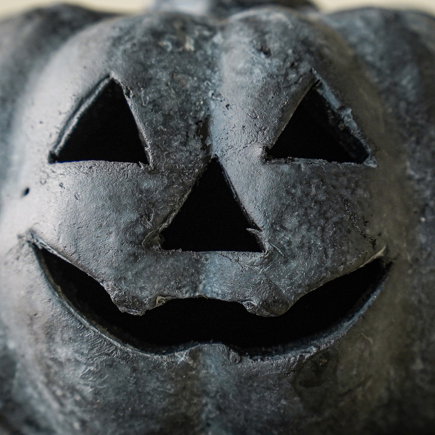 Small Black Jack-O-Lantern Pumpkin