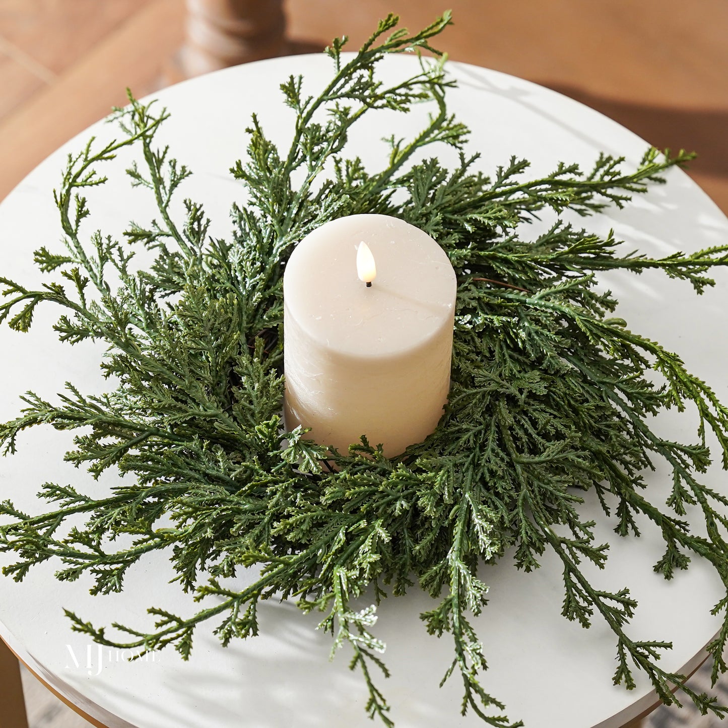 Real Touch Cedar Lake Candle Ring