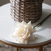 Real Touch Duchess Rose Stem | White