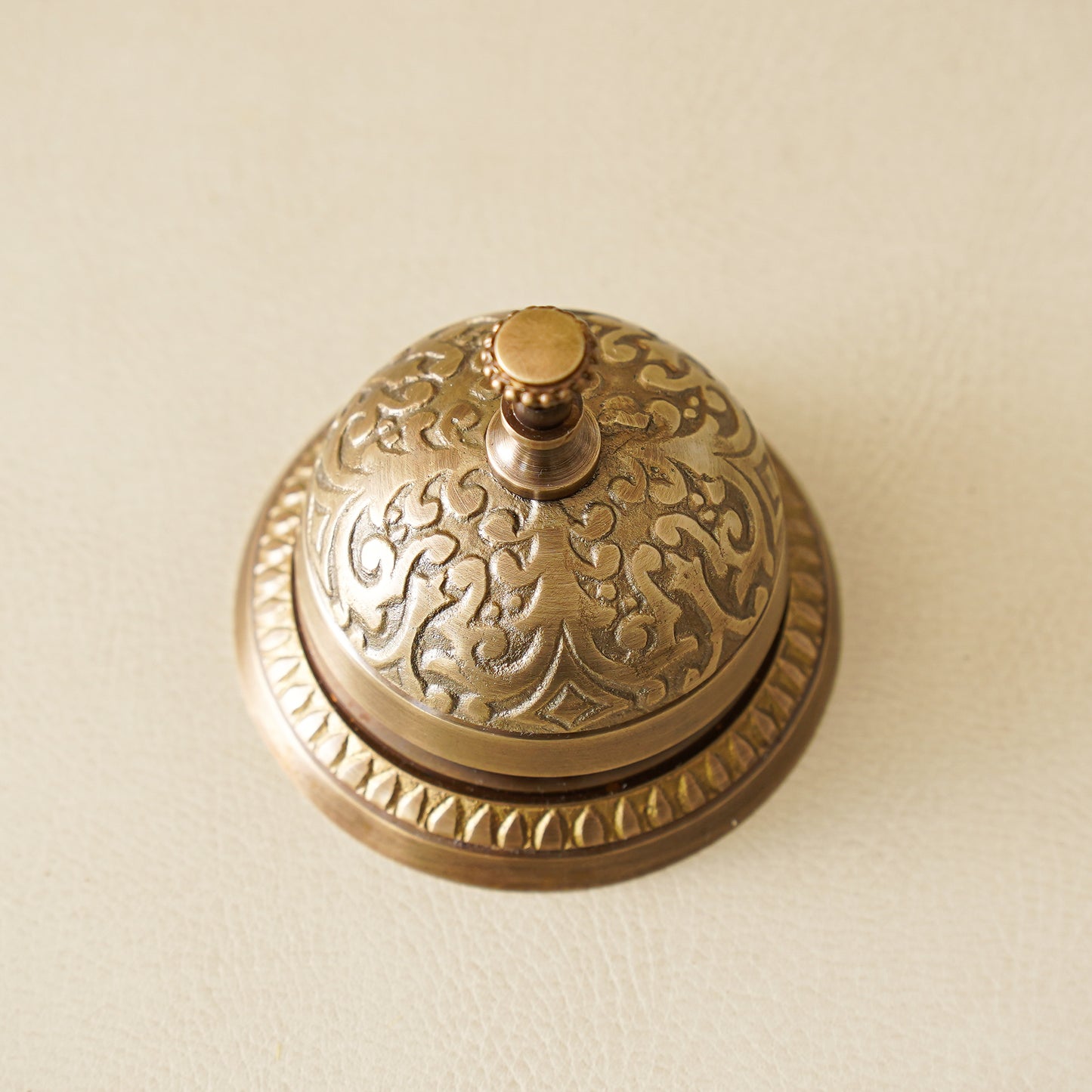 Antique Brass Service Bell