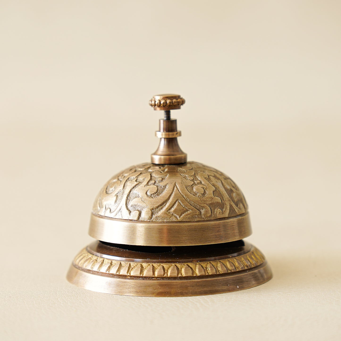 Antique Brass Service Bell