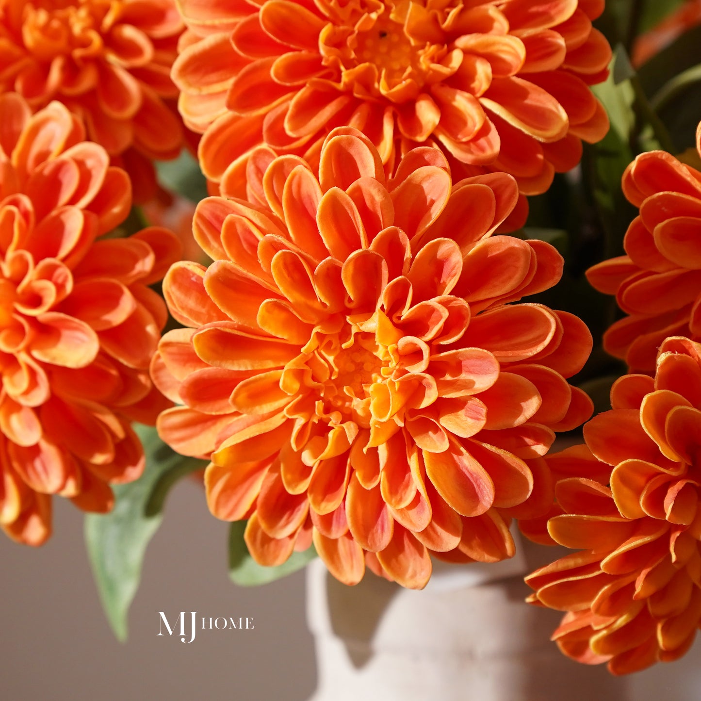 Real Touch Zinnia Bloom