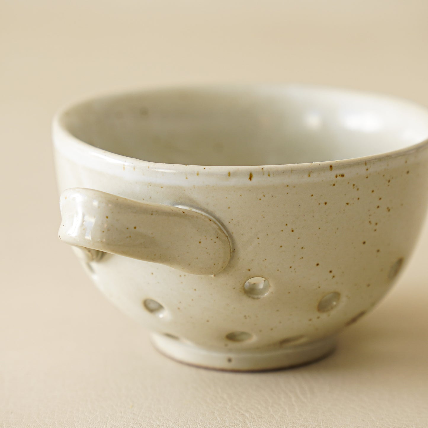 Mini White Colander