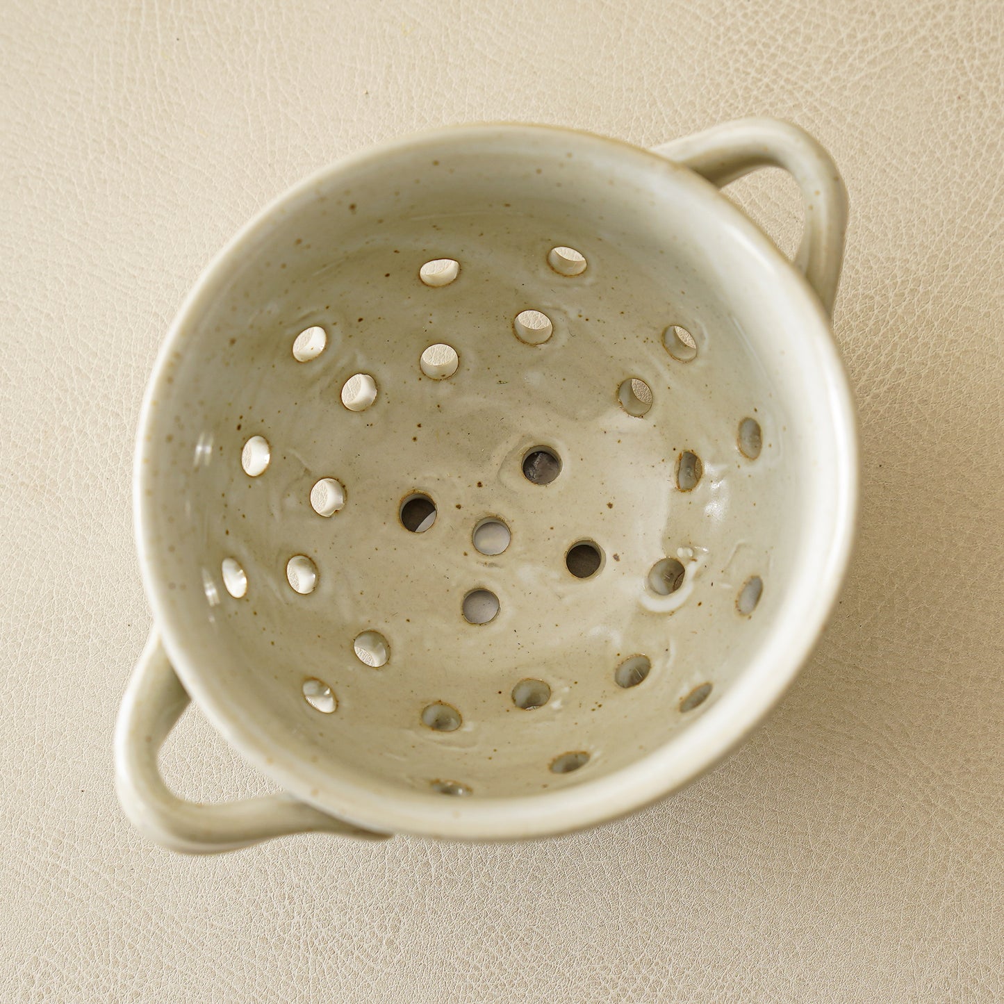 Mini White Colander