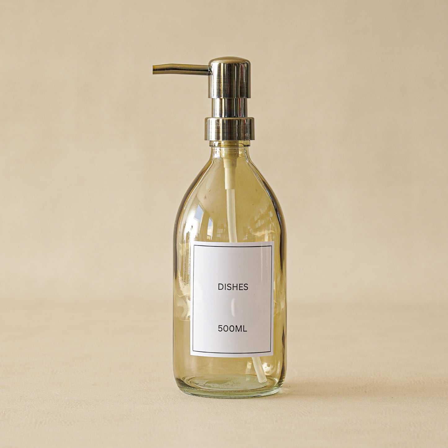 Smoked Glass Soap Pump