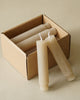 Pleated Taper Candles | Box of 12