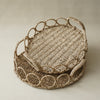Fendrix Seagrass Tray | Round Woven Decorative Basket