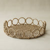 Fendrix Seagrass Tray | Round Woven Decorative Basket