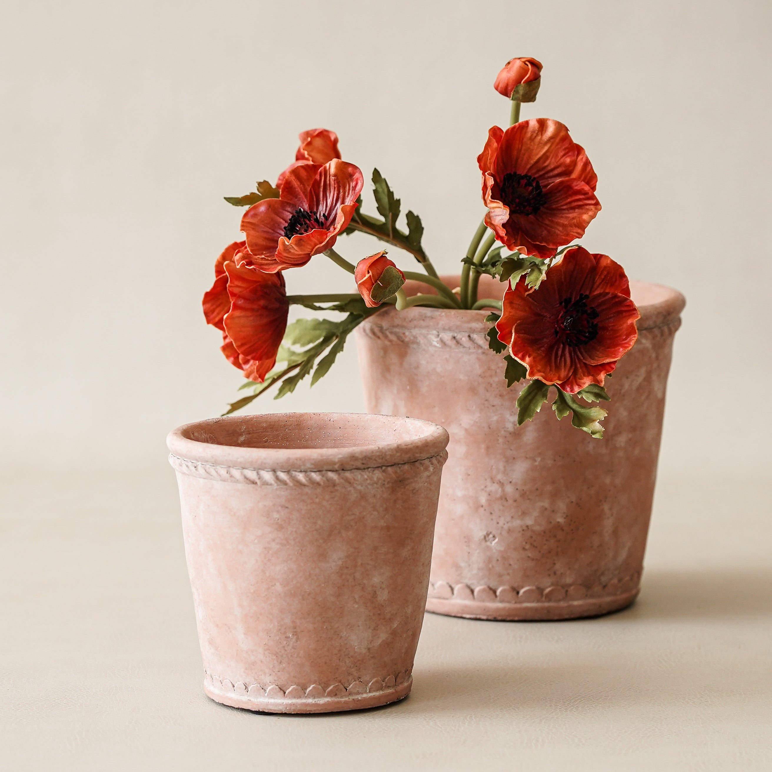 Terra Cotta Planter Set