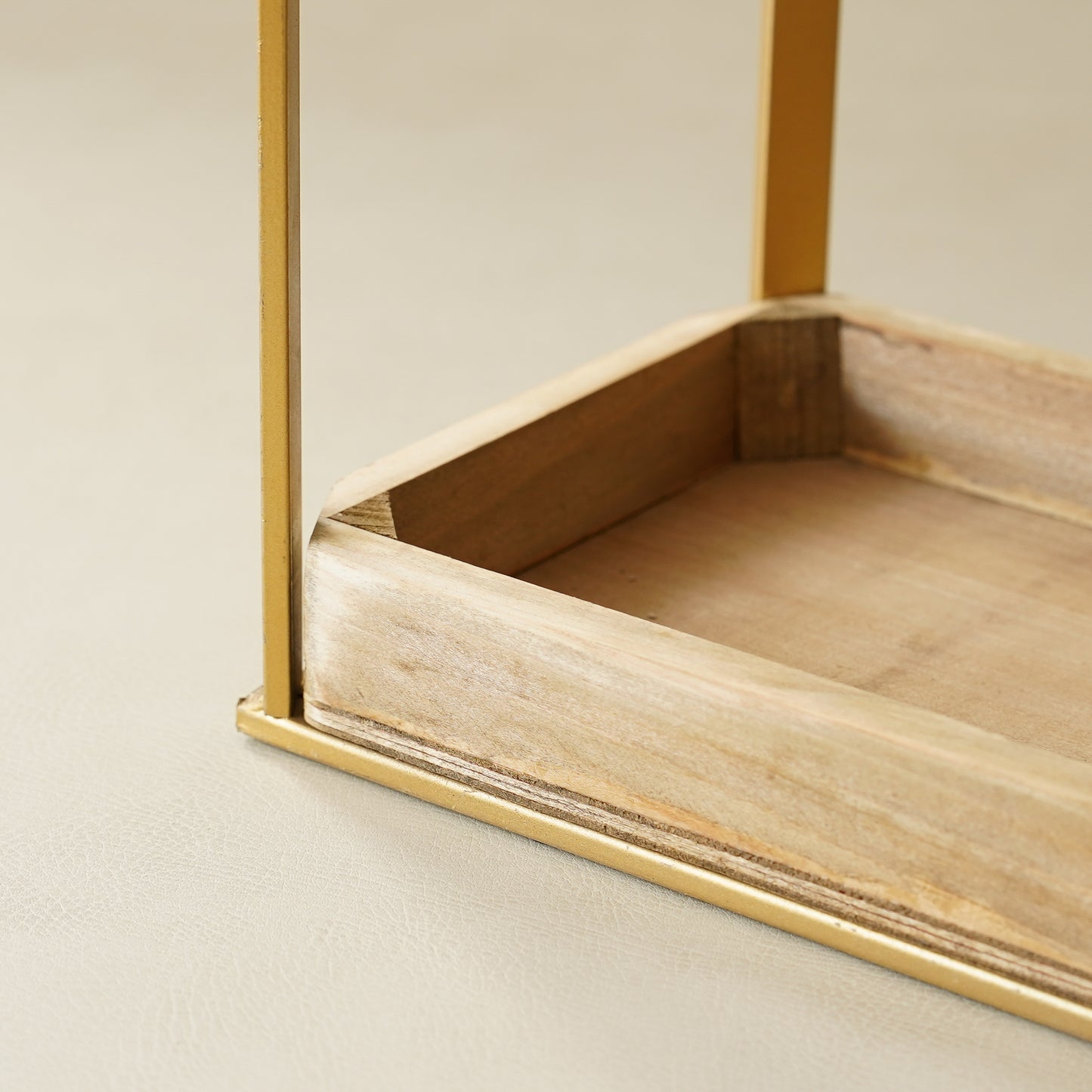 Gold Wide Lantern