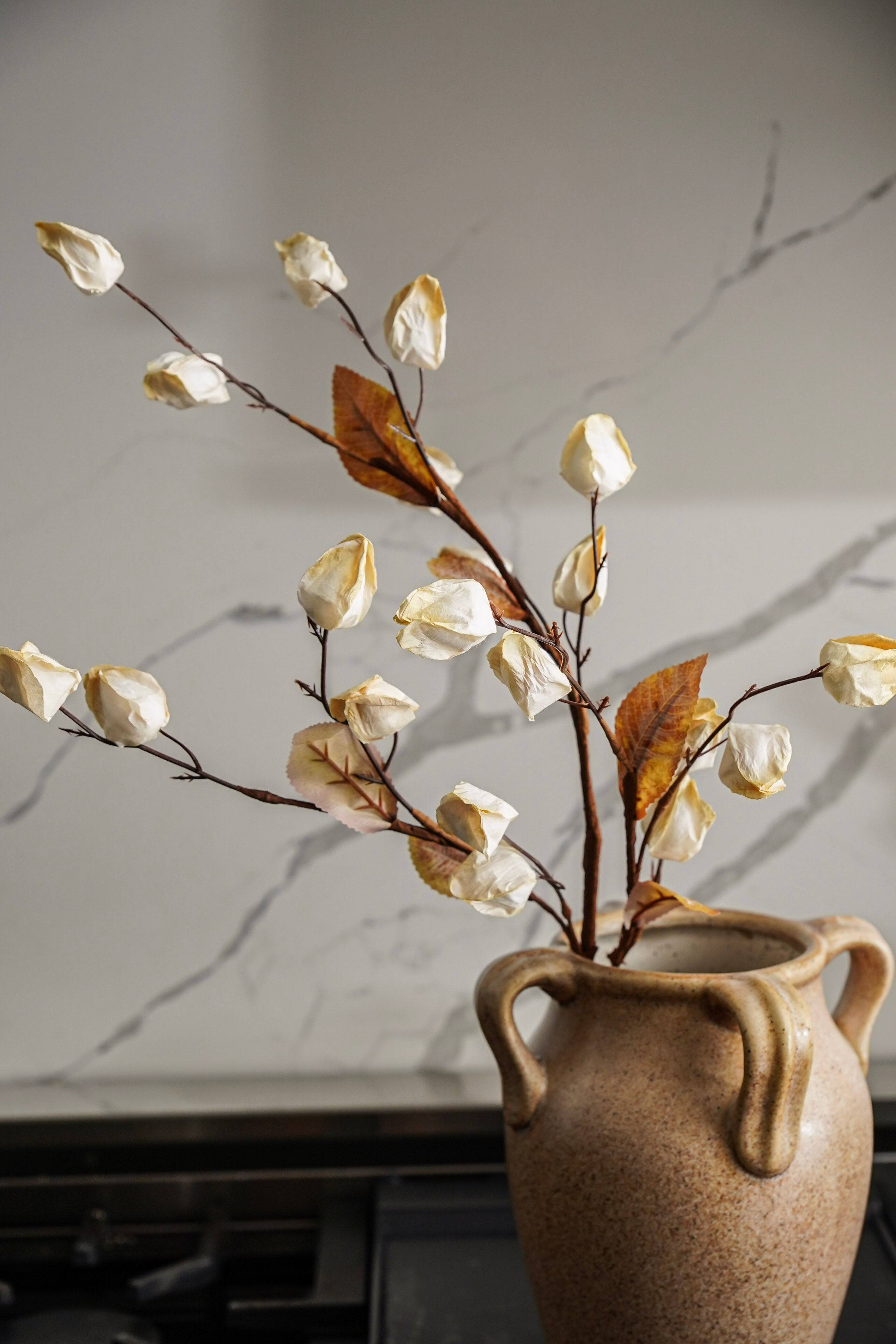 Cream Lantern Stem