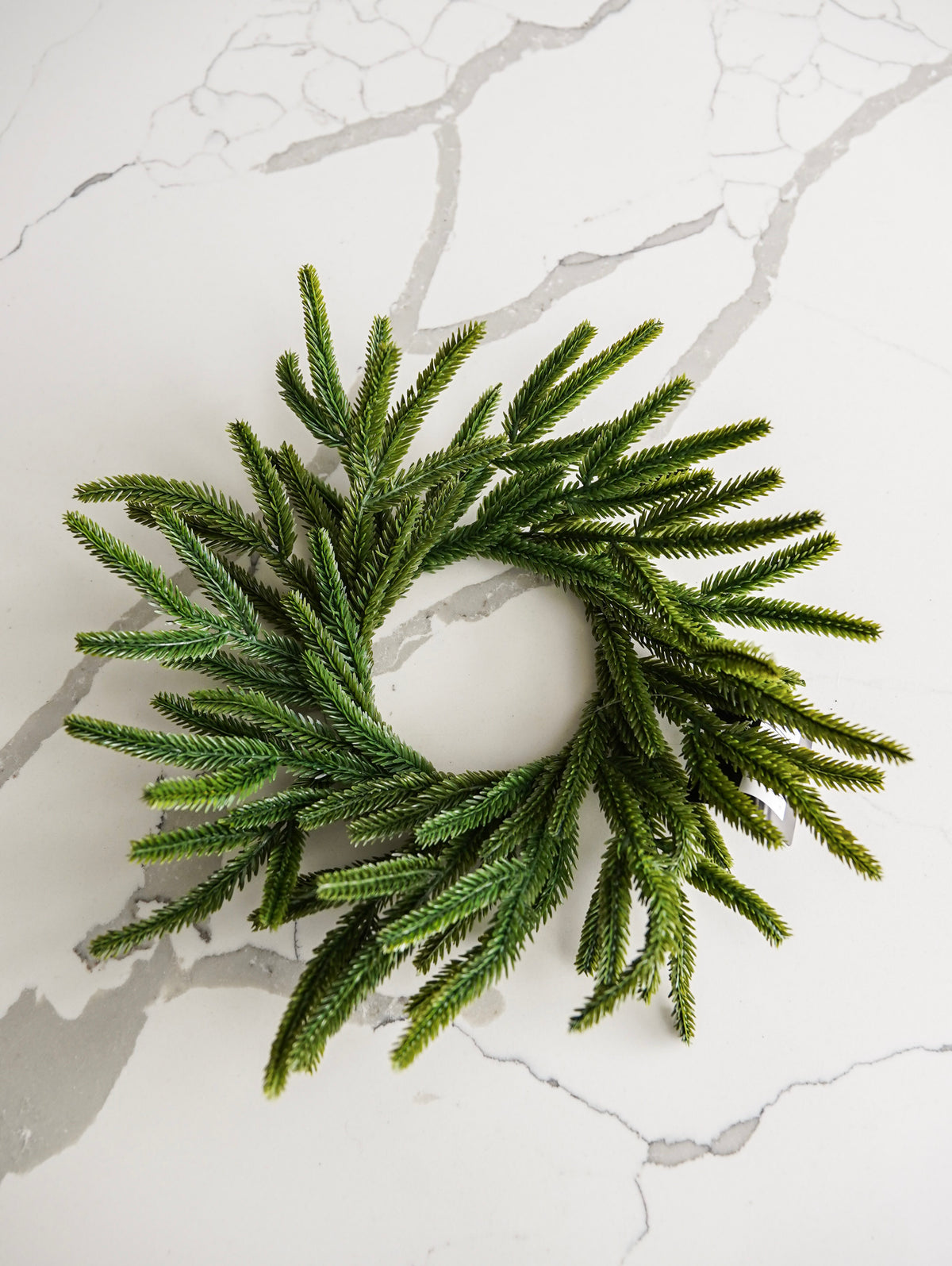 Real Touch Pine Candle Ring