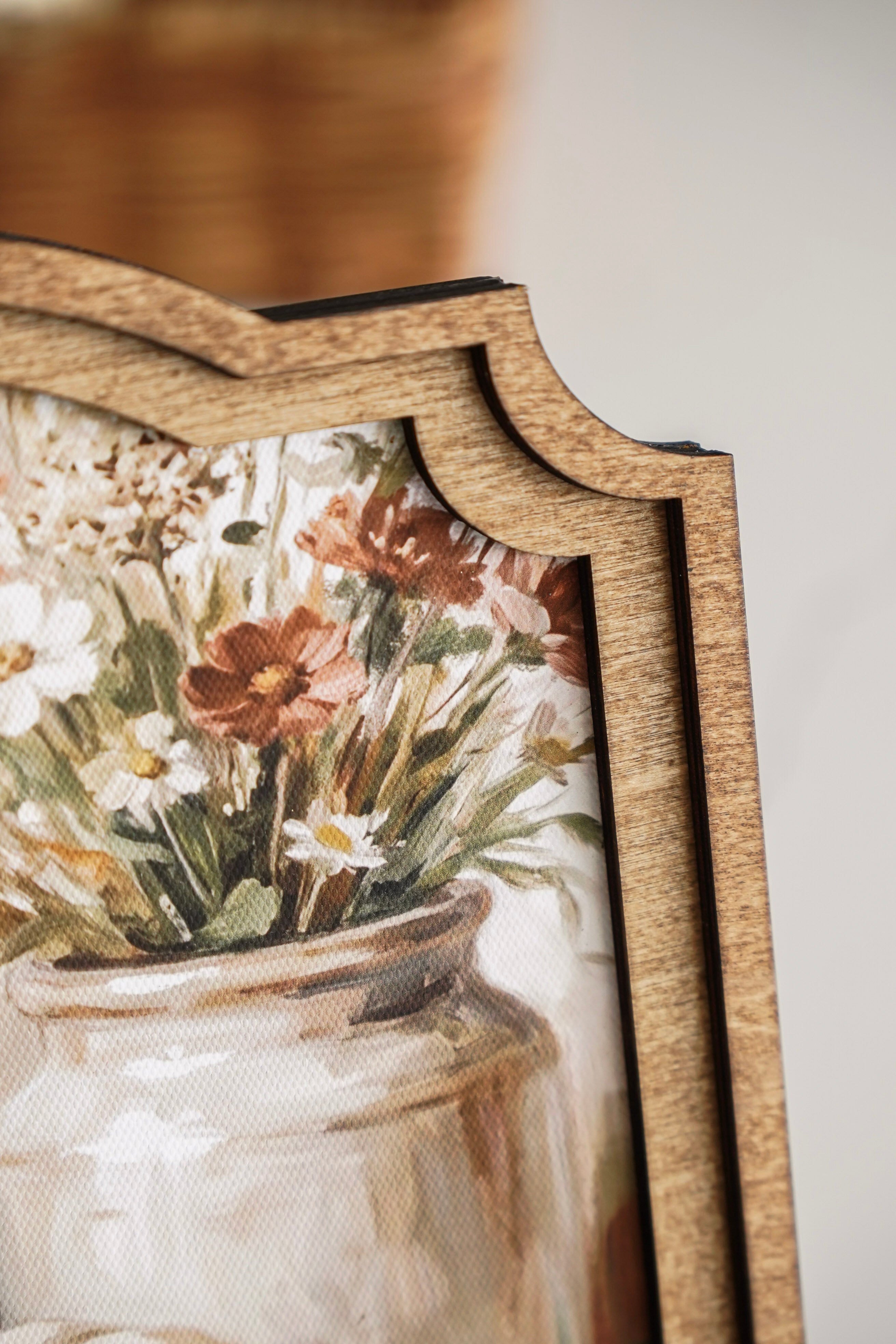 Autumn Still Life Framed Canvas