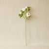 Real Touch Ranunculus Stem | White
