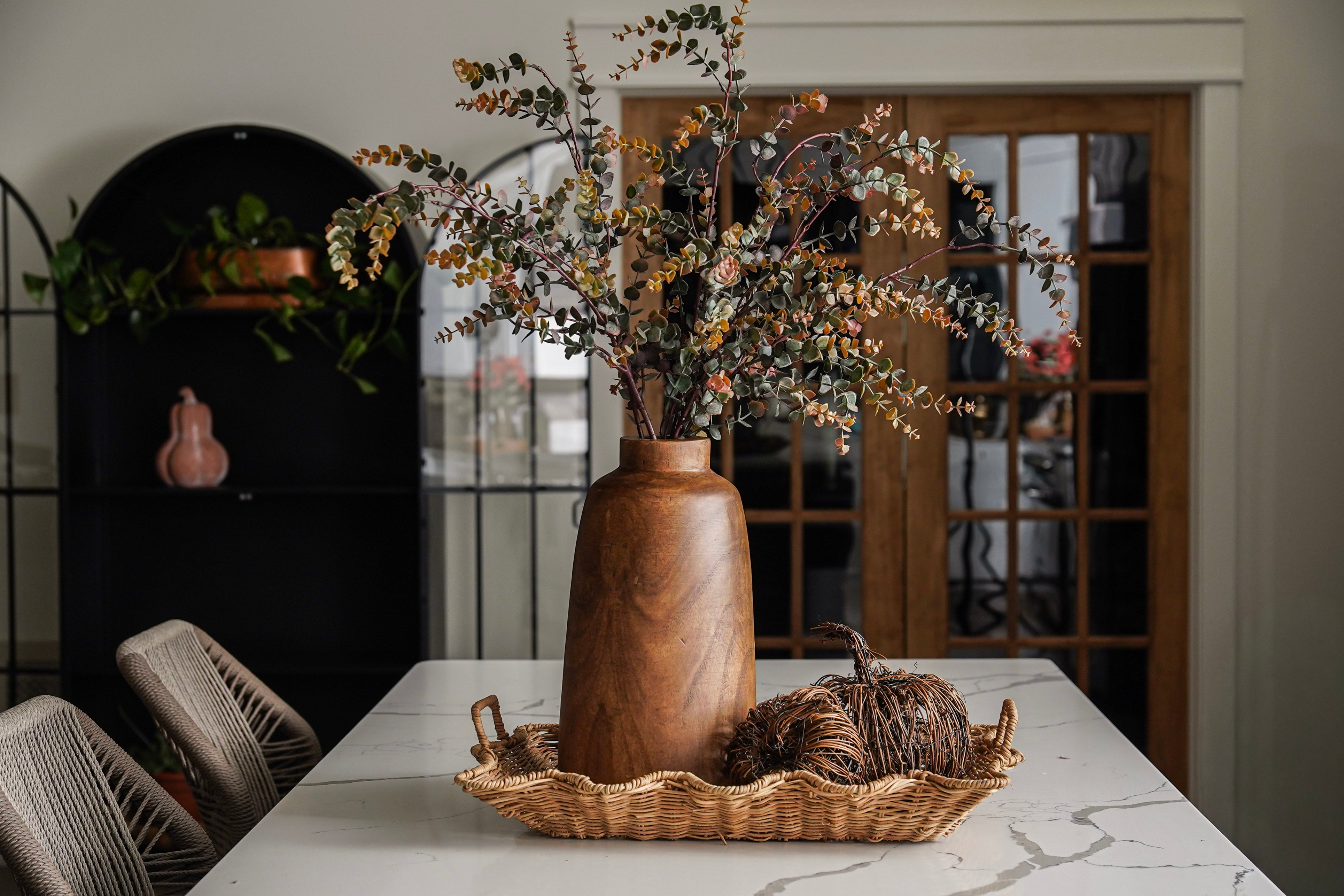 Lucas Wood Vase