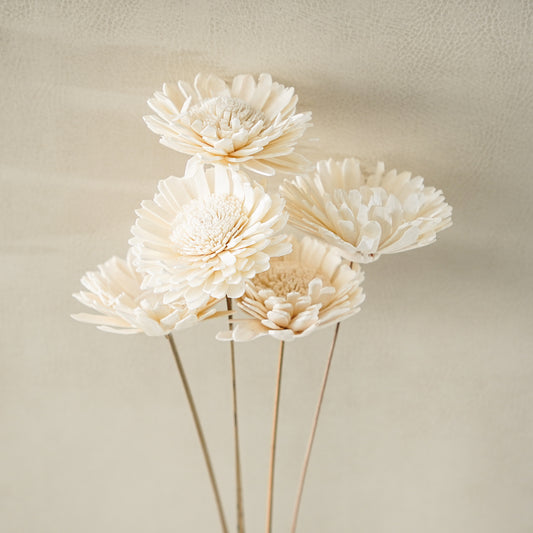 Faux Dried Sunflower Bunch