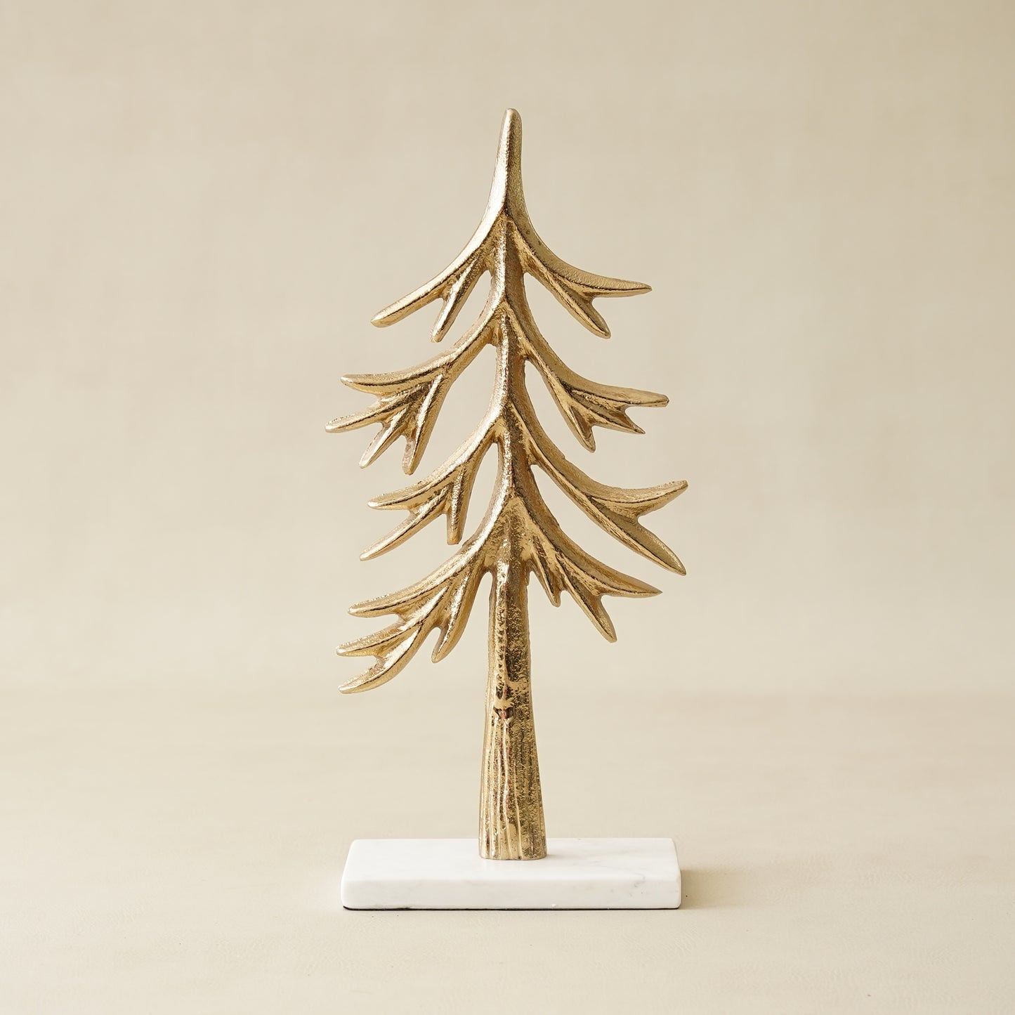 Elegant Gold Tree with Marble Base