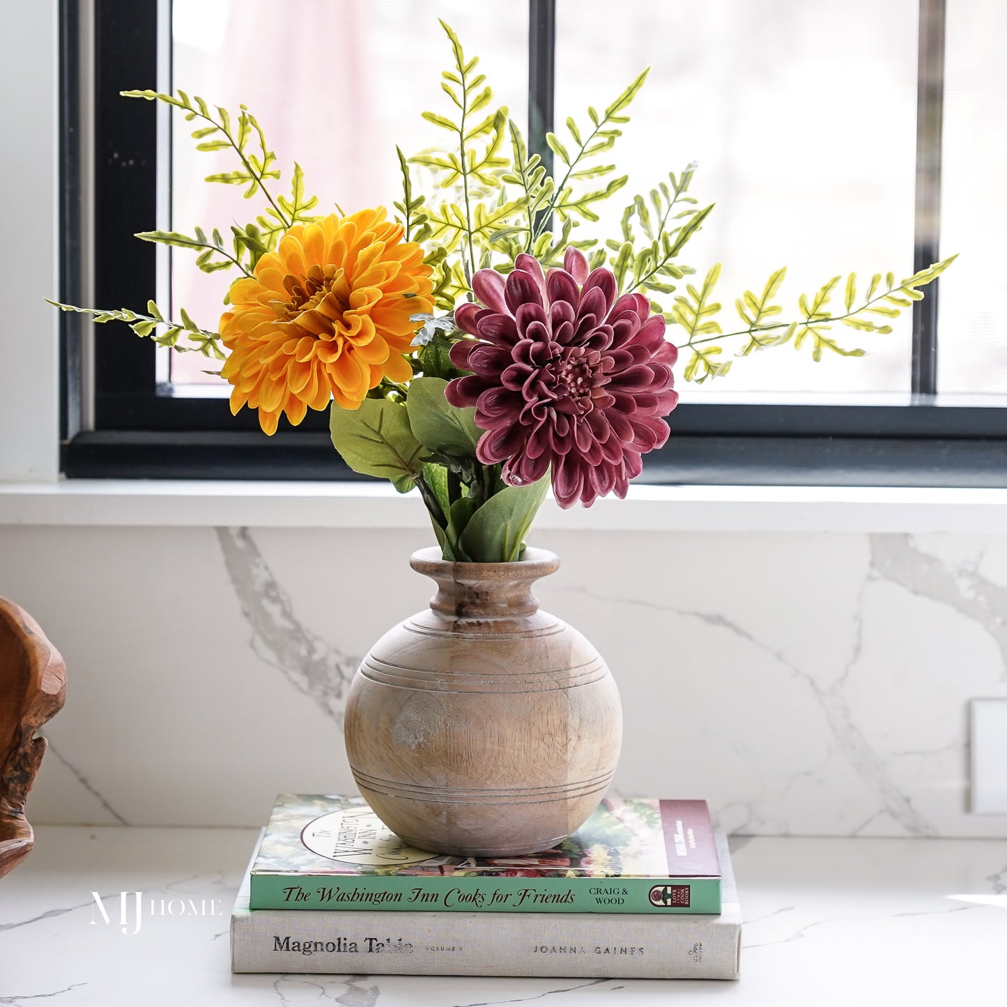 Real Touch Zinnia Bloom