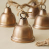 Vintage-Style Metal Holiday Bell Garland