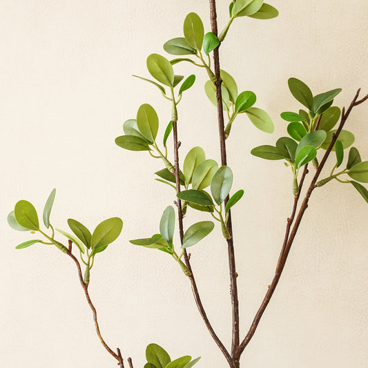 Mini Green Leaf Stem